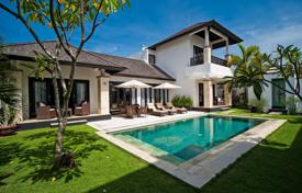 Villa with a boat dock, a swimming pool and a picturesque view of the ocean on the shore of the lagoon, Tanjung, Bali, Indonesia for $2,900 per week
