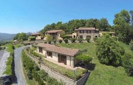 Homestead with a swimming pool and a panoramic view in Montecatini Val di Cecina, Tuscany, Italy for 3,500,000 €