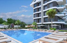 New residence with a swimming pool and a fitness center close to the center of Alanya, Оба, Turkey for From $139,000