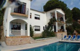 Villa with a panoramic view to the sea and a town, Tossa de Mar, Costa Brava, Spain for 595,000 €