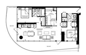 Apartment – Yonge Street, Toronto, Ontario,  Canada for C$1,114,000