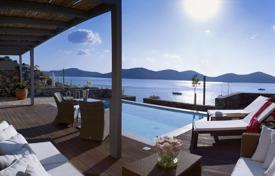Three-level villa just 30 meters from the sea in Elounda, Agios Nikolaos, Crete, Greece for 4,500 € per week