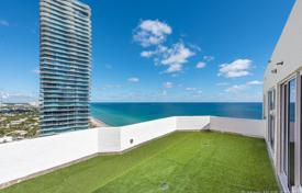 Snow-white duplex apartment with stunning ocean views in Sunny Isles Beach, Florida, USA for $3,000,000