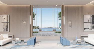 New residence Al Jaddaf with a swimming pool, security and a co-working area, Jaddaf Waterfront, Dubai, UAE