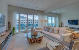 Furnished penthouse with a parking, a terrace and an ocean view in a building with pools and a gym, Miami Beach, USA for $4,950,000
