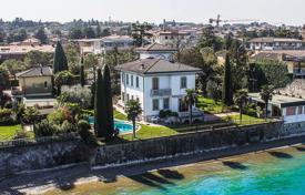 Historic villa with its own pier, Decenzano del Garda, lake Garda, Italy. Price on request