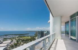 Elite duplex-penthouse with bay views in a residence on the first line of the beach, Miami, Florida, USA for $7,600,000