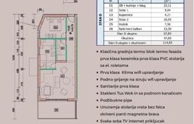 Apartment of 67.83 square meters, first floor, Island of Krk, Omišalj, with garden! for 250,000 €