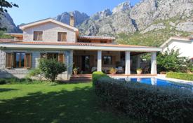 Furnished villa with a swimming pool and a garden at 200 meters from the beach, Orahovac, Montenegro for 1,000,000 €
