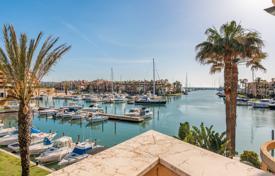 Unique corner duplex penthouse with superb marina and sea views for 2,100,000 €