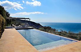 Villa with two annexes, caretaker's house and swimming pool overlooking the Tuscan archipelago, Porto Santo Stefano, Tuscany, Italy. Price on request