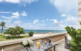 Elite townhouse with ocean views in a residence on the first line of the beach, Fisher Island, Florida, USA for $14,000,000