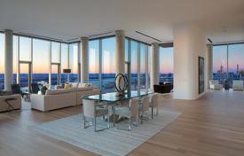 Trophy two-level penthouse with spacious terraces in a high-rise residence with a pool, a cinema and a fitness center, Manhattan, New York for $48,000,000