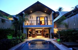 Two-storey villa with a swimming pool next to the beach on Koh Samui, Thailand for $350,000