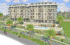 Quality apartment with a balcony in a new residence with a swimming pool and a garden, Oba, Turkey for $167,000