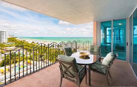Elite apartment with ocean views in a residence on the first line of the beach, Miami Beach, Florida, USA for $2,900,000