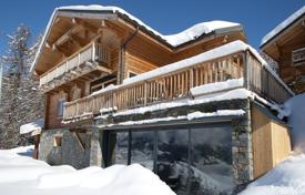 Stylish three-level chalet with a sauna in La Plagne, Alps, France for 9,500 € per week