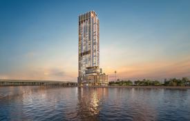 New high-rise residence One River Point with swimming pools on the canal front, close to Burj Khalifa, Business Bay, Dubai, UAE for From $762,000