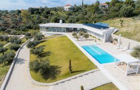First-class villa with panoramic sea views, a swimming pool and a large plot in Messinia, Peloponnese, Greece for 1,900,000 €