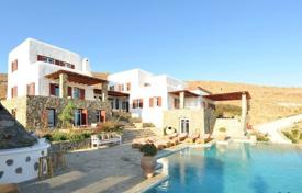 New three-storey villa with a swimming pool and terraces, Mykonos, Greece for 3,900,000 €