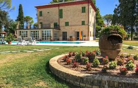 Elegant villa with a swimming pool and a tennis court, Marche, Italy for 2,600,000 €