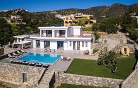 Two-storey villa with a pool and beautiful sea views in Agios Nikolaos, Crete, Greece for 1,850,000 €