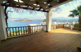 Duplex seafront apartment in Bodrum, in a gated complex with swimming pool, restaurant, private beach and large pier fitness center parking for $2,471,000