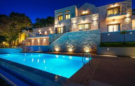 Three-level stone villa on the first line from the sea, Drosia, Zakynthos, Greece for 10,000 € per week