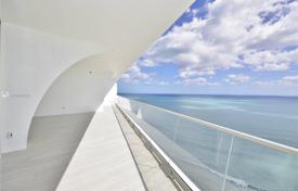 Comfortable apartment with terraces, a parking and ocean views in a residential complex with a swimming pool and spa, Sunny Isles Beach, USA for $3,800,000