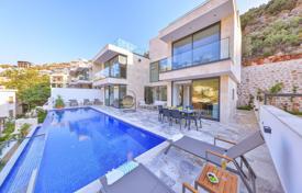 New villa with a swimming pool at 400 meters from the beach, in the center of Kalkan, Turkey for $5,100 per week