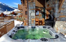 Spacious chalet with a sauna and a jacuzzi near the center of Meribel, France for 26,000 € per week