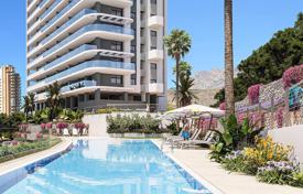 One-bedroom apartment with sea views in a gated residence with swimming pools, Benidorm, Spain for 330,000 €