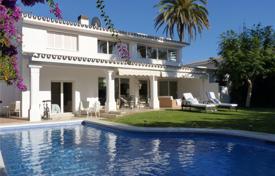 Two-level villa in 60 meters from the sandy beach, Golden Mile, Puerto Banus, Andalusia, Spain for 4,600 € per week