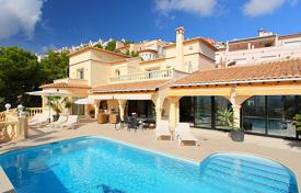 Two-level villa with stunning views of the sea, mountains and surroundings, Altea, Costa Blanca, Spain for 2,900 € per week