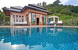 Modern villa with a swimming pool at 500 meters from the beach, Samui, Thailand for $2,500 per week