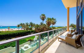 Elite duplex-apartment with ocean views in a residence on the first line of the beach, Miami Beach, Florida, USA for $6,750,000
