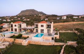 Two-storey furnished villa with a pool, sea and mountain views in Plaka, Chania, Crete, Greece for 930,000 €