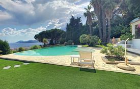 Villa with a swimming pool and a panoramic view of the sea on the hills of Cannes, France for 9,000 € per week