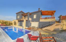 Furnished two-storey villa with a pool and panoramic views in Nea Kydonia, Crete, Greece for 370,000 €