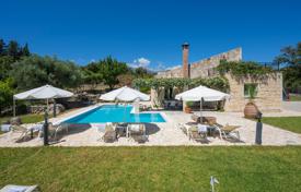 Stone modern villa with a pool and a garden in Chania, Crete, Greece for 800,000 €